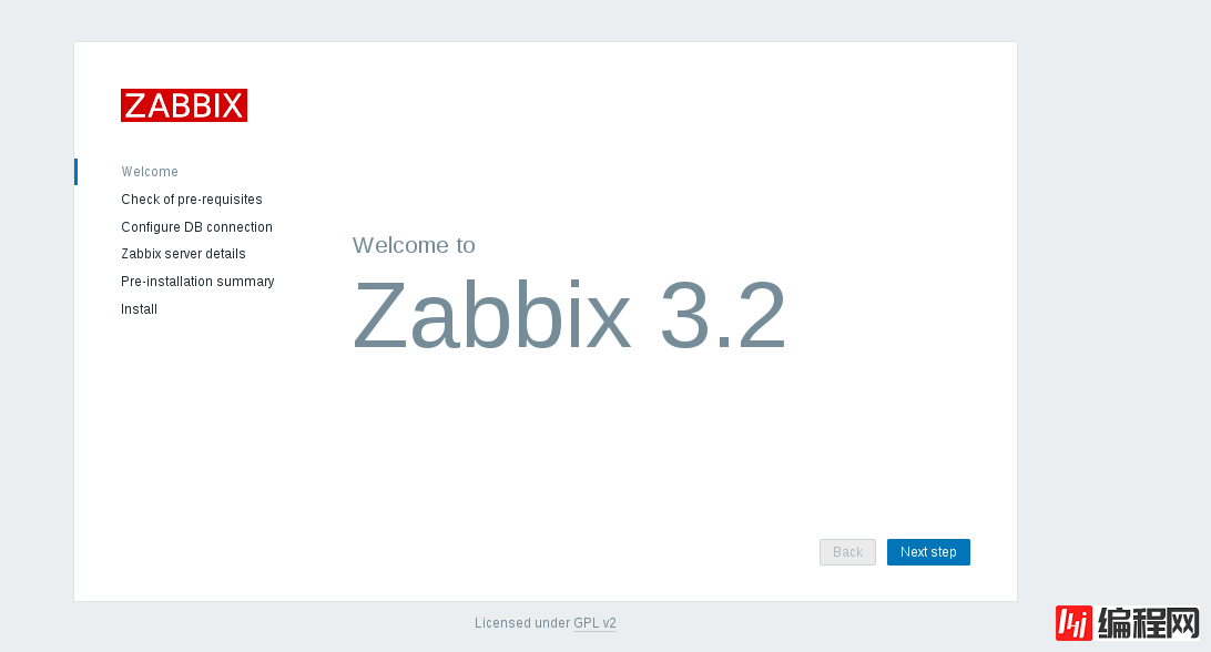 Zabbix monitoring server Frontend Setup