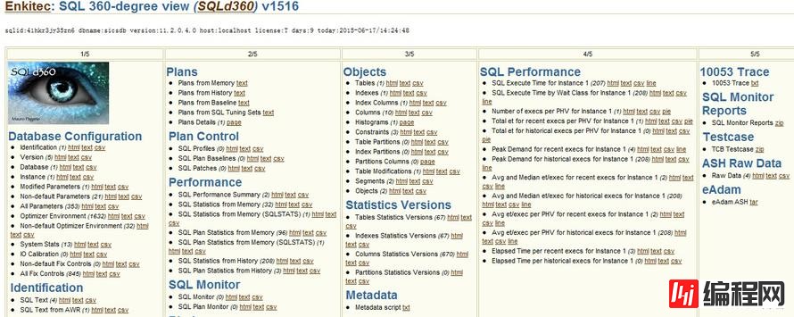 如何使用sqld360进行特定SQL调优