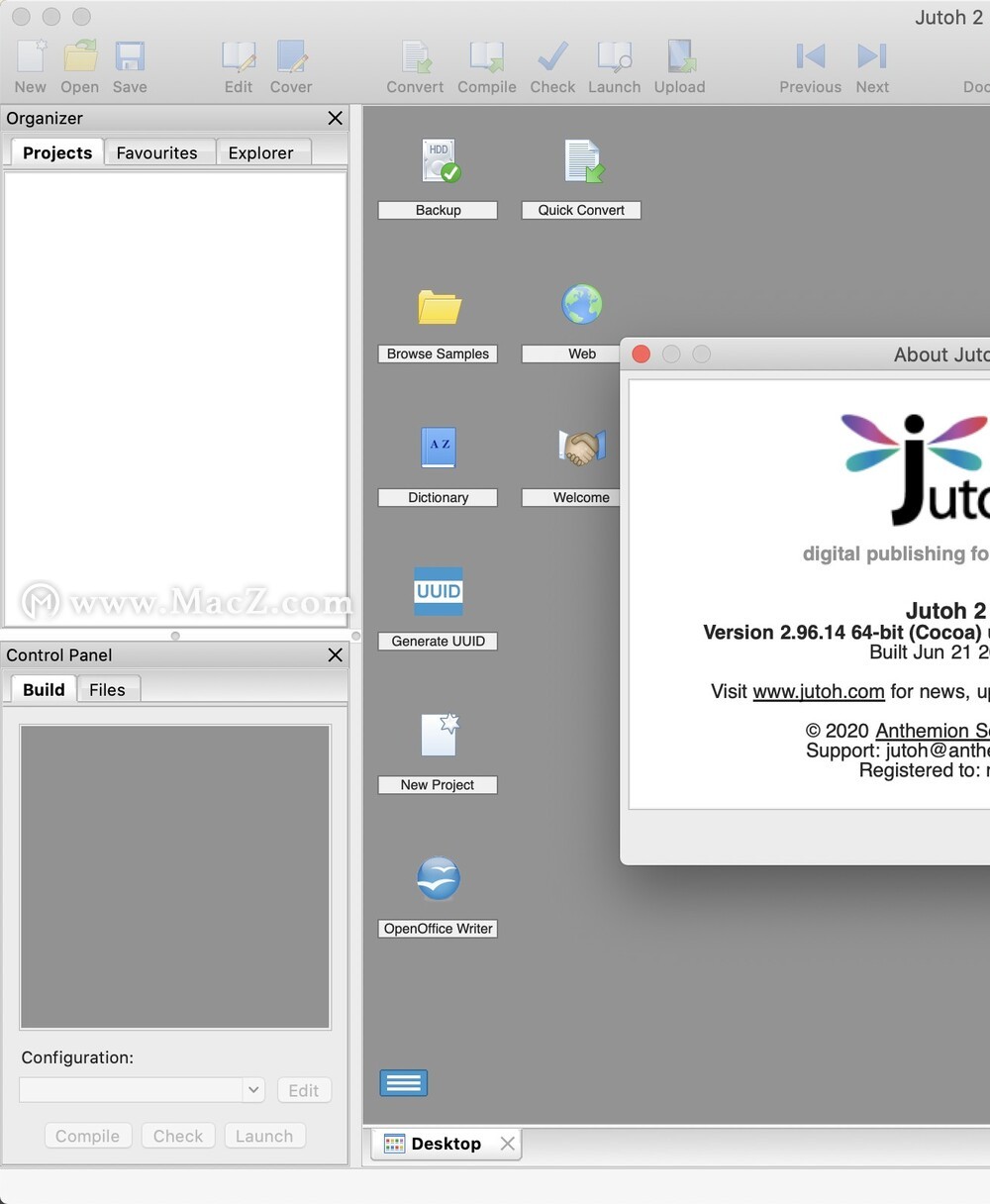 Jutoh for Mac(电子书制作软件)v2.96.14中文激活版