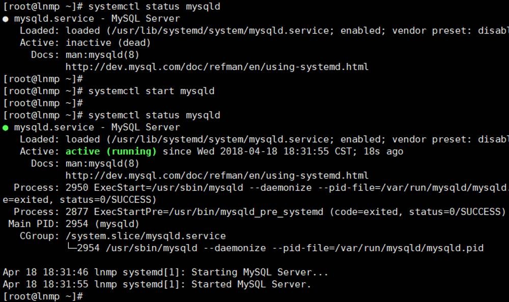 RedHat 7.2上通过RPM包安装MySQL 5.7.20的详细步骤
