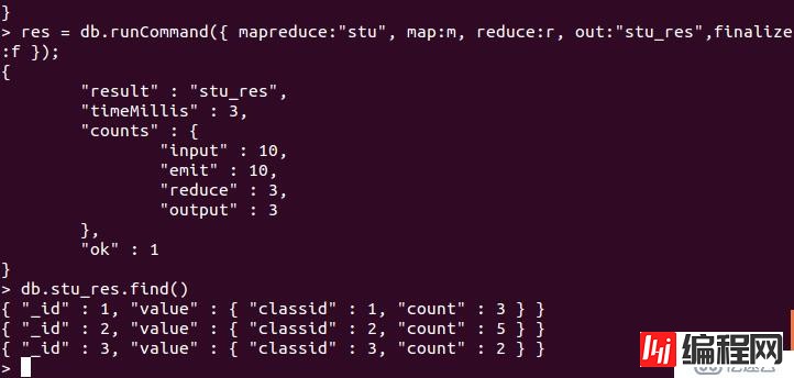 MongoDB实战（4）MapReduce
