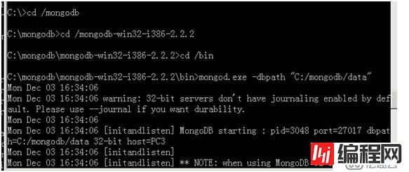 MongoDB 连接测试