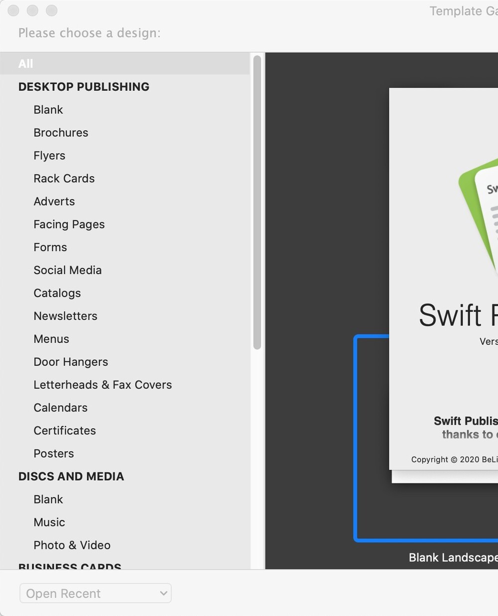 Swift Publisher 5 for Mac(版面设计和编辑工具)v5.5.5