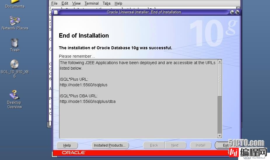 Solaris 10(x86)构建Oracle 10g RAC之--安装Oracle软件
