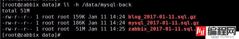 MySQL分库备份脚本