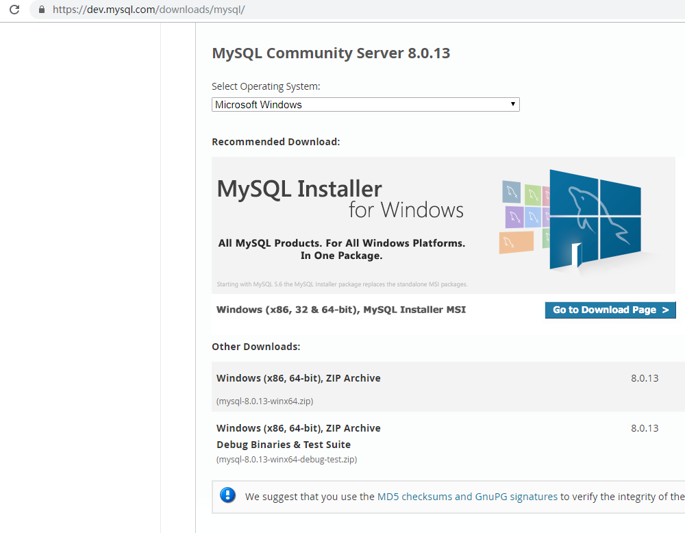 mysql 8.0.13 安装配置方法图文教程