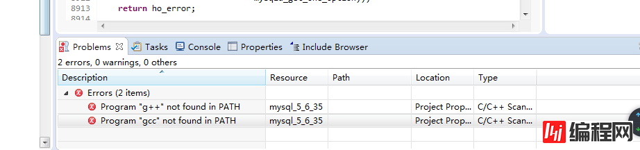 怎么在eclipse中配置MySQL源码环境