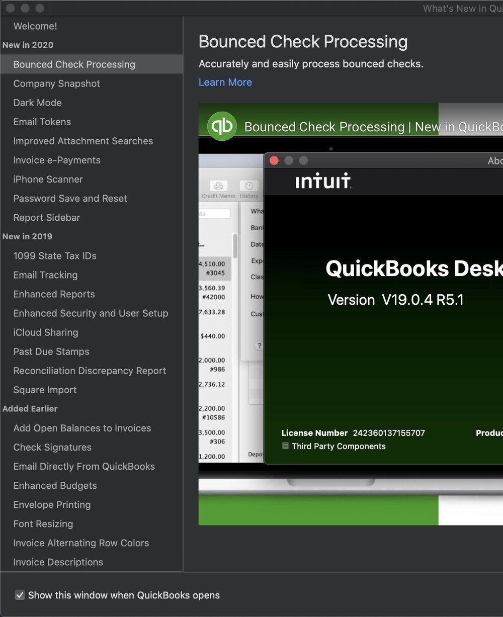 mac财务管理软件QuickBooks 2020 for Mac v19.0.4 R5.1