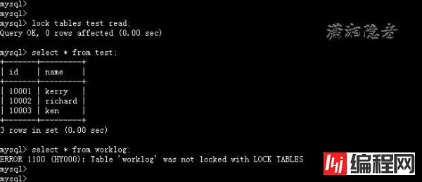 MySQL中Lock Tables和Unlock Tables的作用是什么
