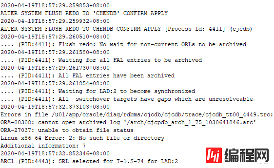Oracle 19C Data Guard基础运维-05Failovers (GAP)