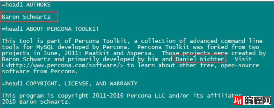 MySQL中的Percona-toolkit工具怎么用