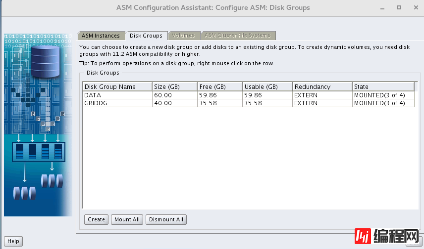 Oracle RAC+DG环境搭建（CentOS 7+Oracle 12C）(七） 配置ASM共享磁盘组