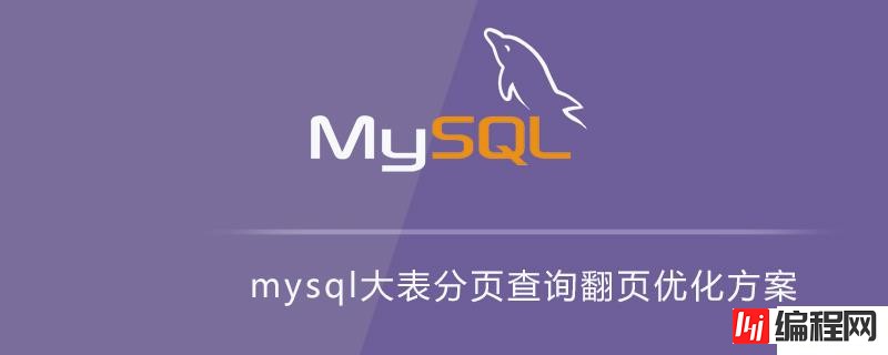 优化mysql大表分页查询翻页的具体方案