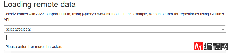 jQuery插件select2如何利用ajax高效查询大数据列表