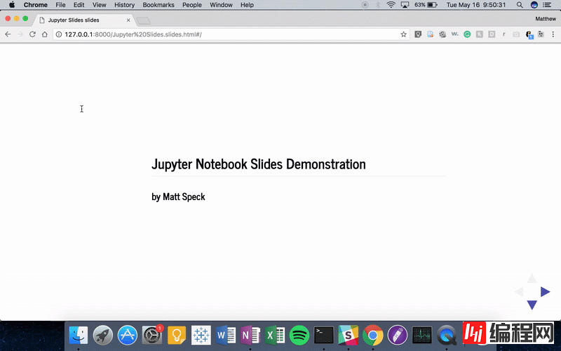 Jupyter Notebook如何创建演示文档