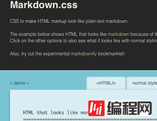 Markdown.css样式是怎样的