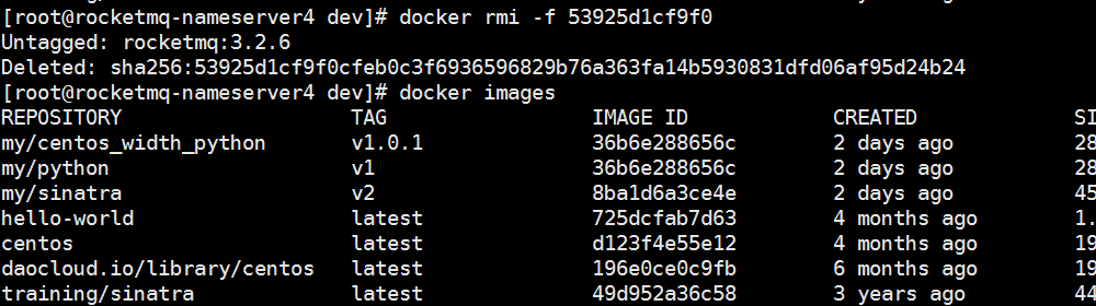 Docker本地导入镜像/保存镜像/载入镜像/删除镜像的方法
