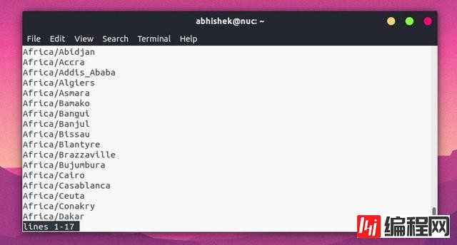 Ubuntu 中怎么更改时区