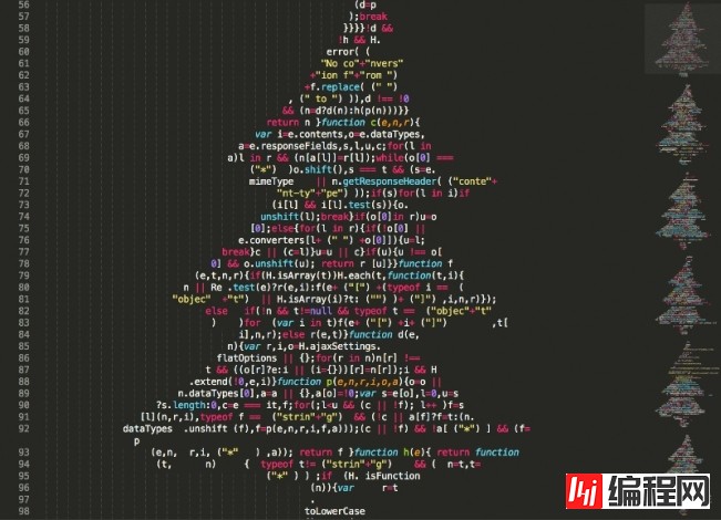 如何将JavaScript 代码装扮成圣诞树