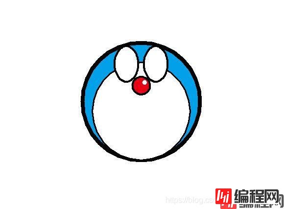 python实战之画哆啦a梦(超详细步骤)_编程网