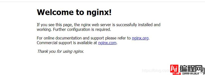 nginx首页