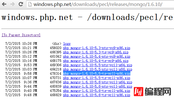 Windows服务器如何安装PHP MongoDB扩展