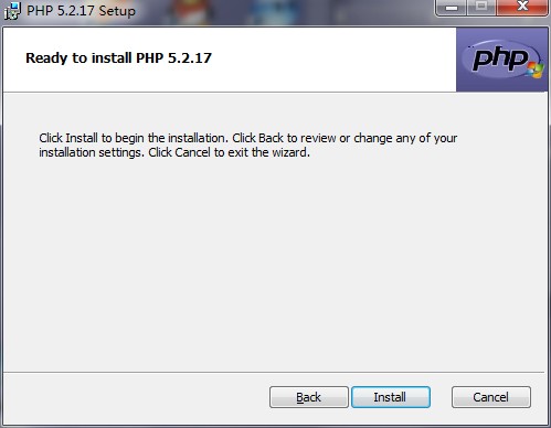 Windows 7 环境下安装PHP 5.2.17的图文教程