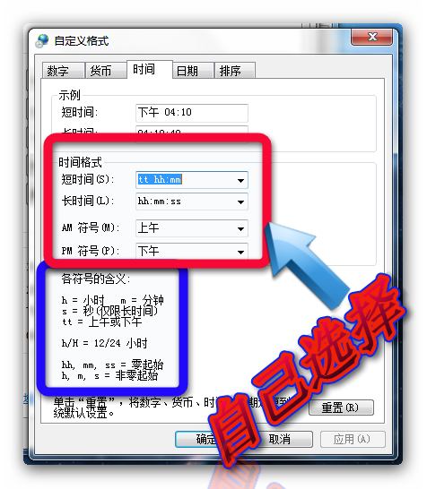 Win7任务栏时间显示设置图文详解