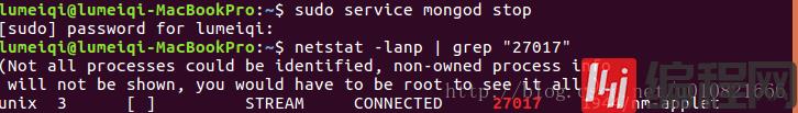 linux怎么查看mongodb运行情况